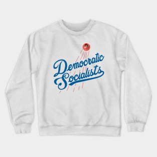 LA Democratic Socialists White Crewneck Sweatshirt